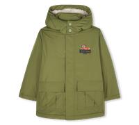Kenzo Kids - Hooded Parka - Sphagnum - Boy - 14 Years