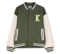 Kenzo Kids - Jogging Sweatshirt With Zip Closure - Khaki - Boy - 14 Years