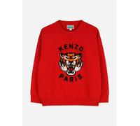 KENZO KIDS KENZO Boys Lucky Tiger Sweatshirt in Red - Red - 3 Yrs