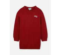 KENZO KIDS KENZO Girls Paris Flower Logo Knitted Dress in Red - Red - 12 Yrs