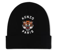 Kenzo Kids - Knitted Beanie - Slate Blue - Unisex - Size T2