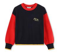 Kenzo Kids - Knitted Jumper With Embroidery - Navy - Girl - 6 Years