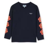 Kenzo Kids - Long Sleeve T-shirt - Navy - Girl - 10 Years