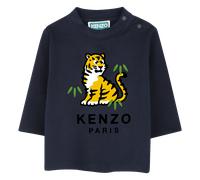 Kenzo Kids - Long Sleeve T-shirt - Navy - Unisex - 12 Months