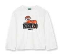 Kenzo Kids - Long Sleeve T-shirt - Offwhite - Boy - 4 Years