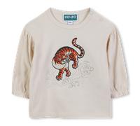 Kenzo Kids - Long Sleeve T-shirt - Sand - Girl - 2 Years