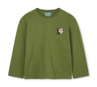 Kenzo Kids - Long Sleeve T-shirt - Sphagnum - Girl - 8 Years