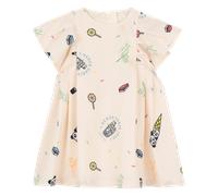 Kenzo Kids - Poplin Dress - Sand - Girl - 9 Months
