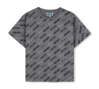 Kenzo Kids - Short Sleeve T-shirt - Grey Marl - Unisex - 12 Years