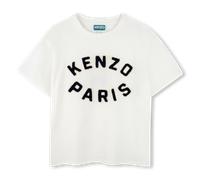 Kenzo Kids - Short-sleeved Cotton T-shirt - Offwhite - Unisex - 14 Years
