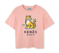 Kenzo Kids - Short-sleeved T-shirt - Atomic Pink - Girl - 8 Years