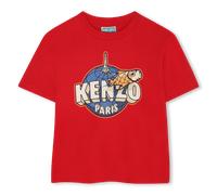 Kenzo Kids - Short-sleeved T-shirt - Dark Red - Boy - 10 Years