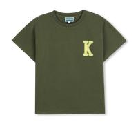 Kenzo Kids - Short-sleeved T-shirt - Khaki - Boy - 5 Years