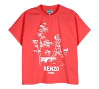 Kenzo Kids - Short-sleeved T-shirt - Red - Unisex - 2 Years