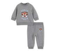 Kenzo Kids - Sweatshirt And Pants Set - Grey Marl - Unisex - 18 Months