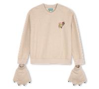 Kenzo Kids - Sweatshirt - Stone - Girl - 6 Years