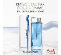Kenzo L'Eau Par Kenzo Pour Homme Eau De Toilette EDT Spray 100ml Men Sealed
