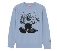 Kenzo Men's Boke Boy Flower Graphic Light Blue Sweatshirt | Size: Large Kenzo Blue L