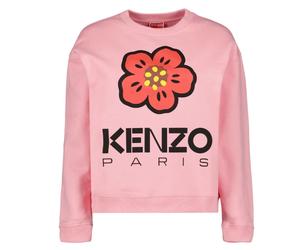 Kenzo Men's Paris Flower Logo Rose Pink Sweatshirt | Size: Small Kenzo Pink S