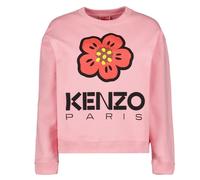 Kenzo Men's Paris Flower Logo Rose Pink Sweatshirt | Size: XS Kenzo Pink XS