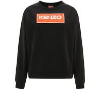 Kenzo Paris Block Logo Womens Black Sweatshirt