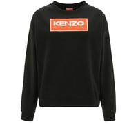 Kenzo Paris Block Logo Womens Black Sweatshirt - XL
