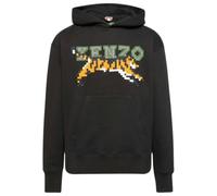 Kenzo Paris Digital Tiger Design Black Hoodie - XXL