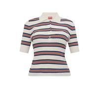 Kenzo ribbed striped polo top - 02 MULTICOLOR M
