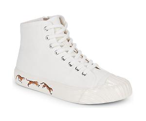 Kenzo Shoes (High-top Trainers) KENZOSCHOOL HIGH TOP SNEAKERS in White 6.5