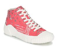 Kenzo Shoes (High-top Trainers) TIGER CREST HIGH TOP SNEAKERS in Pink 2.5