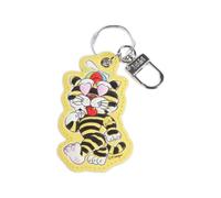 Kenzo Tiger Cartoon graphic keychain - Yellow One Size
