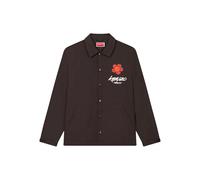 Kenzo x Futura 2000 flower-detail shirt jacket - Brown S-M-L-XL
