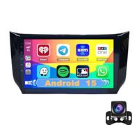 Keoaiob Android 15 Autoradio Per Ni-ssan Sylphy 2012-2016- Carplay/Android Auto/DSP/GPS-10.1 Pollice IPS 2.5D Touch Screen-CAM+MIC-DAB/Mirror Link/Bluetooth 5.0/WiFi/USB/4G(Color:2G+32G)