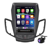 Keoaiob For F-ord Fiesta MK7 2009-2016 Car Stereo Radio 9.7" Touchscreen Carplay/Android Auto Android 14 GPS Navigation Bluetooth WiFi Mirror Link Backup Camera SWC MIC(Color:M100S)