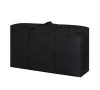 Keoferlo Dorm Packing Bags Black Jumbo Moving Bags Heavy Duty 230L Reusable Comforter Oxford Cloth Size Waterproof Storage Bags (1 Pack)