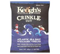 Keogh's Crinkle Cut Atlantic Sea Salt and Balsamic Vinegar 45g