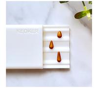 Keoker Polymer Clay Bead Roller, Polymer Clay Earrings Tools, Round Bead Maker, Clay Jewelry Making Tool, Helps You Make Perfectly Round Beads in Three Sizes (Teardrop Shape Bead)
