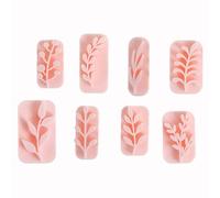 Keoker Polymer Clay Cookie Cutters, Cookie Cutters, Polymer Clay for Jewellery Making, Polymer Earrings, Bookshelf, Teacher, 8 Shapes (8 Pieces)