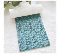 KEOKER Polymer Clay Texture Roller - Great for Making Earrings, Like Texture Sheets, Works with Clay Cutters (Boho Leaves)