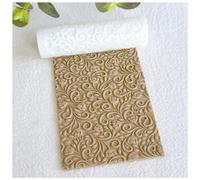 KEOKER Polymer Clay Texture Roller, Like Polymer Clay Texture Sheets, Great for Making Earrings, Floral