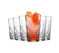 Keops Highball Glasses - 460ml - Clear - Set of 12 LAV Clear One Size