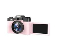 Keovy Digital Camera 5k,The fill light and wide-angle lens must be purchased separately