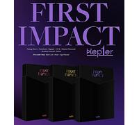 KEP1ER - KEP1ER(GIRLS PLANET 999) [ FIRST IMPACT ] 1st Mini Album. ( CONNECT 1 Ver. ) 1ea CD+1ea PRE-ORDER ITEM(1ea Baby Card)+72p Photo Book+2ea Photo Card+1ea Post Card+1ea Sticker