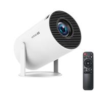 KEPEAK HY300 Pro Portable Mini Projector, Wi-Fi 6 Android 11.0 Smart Projector, 1080P Full HD with Automatic Keystone Correction, 160 ANSI Lumens, Bluetooth 5.0, Compatible with Phone