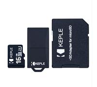 Keple 16GB microSD Memory Card | Micro SD Class 10 Compatible with Polaroid Snap/Touch POLSP01W, POLSP01B, POLSP01BL, POLSP01BP, POLSP01PR, POLSP01R, POLSTW, POL-STW/Camera | 16 GB