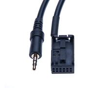 Keple 3.5mm AUX Input Adapter Cable Cord Compatible with Car Auto E39 Z4 E85 X3 E53 E83 E60 E61 E63 E64, MINI COOPER to MP3 MP4 / Phone, Telephone, Smartphone Lead Radio Adaptor