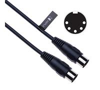 Keple 5 DIN MIDI Cable Jack Plug Male to Male Audio Lead for MIDI Controller, Synthesizer, Piano Keyboard, Sequencer, Electronic drums, Drum machine, Effect Processor, Sampler, Multi-Effect Pedal 3m
