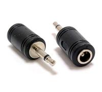 Keple DC Power Adapter 5.5 mm x 2.1 mm to 3.5 mm, DC in line socket Female to DC Male Plug, Coaxial Power Converter for CCTV Equipment, Video Surveillance Camera, LED lights, Notebook, PC