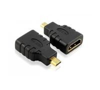Keple Micro HDMI to HDMI Adapter Type D High Speed Gold Plated Converter Adaptor Compatible with Nikon COOLPIX AW L P S Camera to TV HDTV LCD Plasma Monitor Supports 3D 4K 1440p 1080p Audio & Video