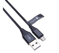 Keple Micro USB Cable Quick Charge Nylon Braided In Car Charger Data Sync Lead Compatible with TomTom START 20/25 / 25M, 40/42, 50/52 Europe, 60/62 Sat Nav Tom Tom USB B High Speed (0.5m)